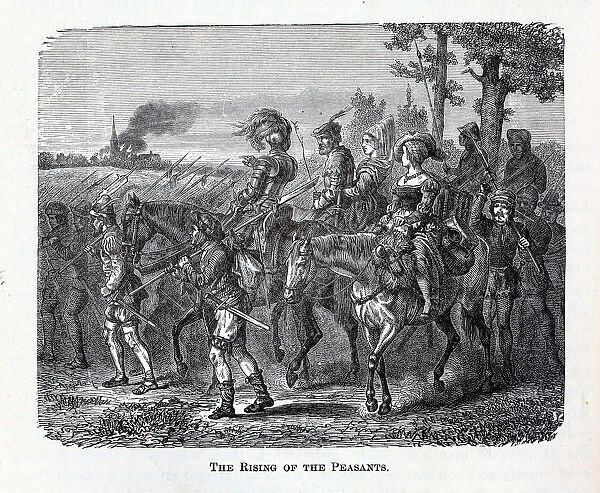 The Rising of the Peasants, 1882. Artist: Anonymous