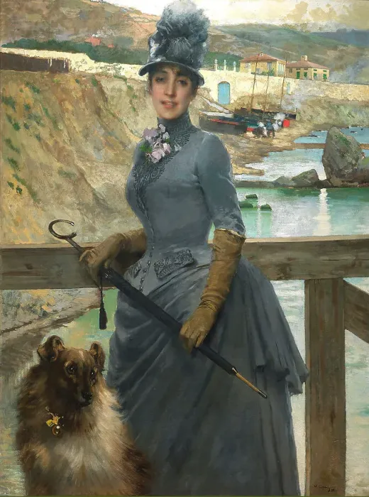 Framed Print : Ritratto della figlia di Jack La Bolina, 1888. Creator: Corcos, Vittorio Matteo (1859-1933) Framed Print : Ritratto della figlia di Jack La Bolina, 1888. Creator: Corcos, Vittorio Matteo (1859-1933)