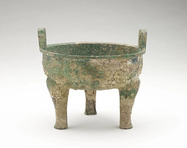 Ritual food vessel (ding), Eastern Zhou dynasty, 8th century BCE. Creator: Unknown
