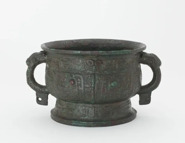 Framed Print : Ritual food vessel (gui), Western Zhou dynasty, 10th century BCE. Creator: Unknown Framed Print : Ritual food vessel (gui), Western Zhou dynasty, 10th century BCE. Creator: Unknown