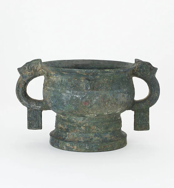 Ritual food vessel (gui), Western Zhou dynasty, late 11th-early 10th century BCE