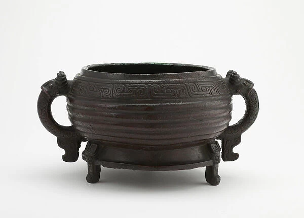 Ritual grain server (gui), Western Zhou dynasty, 9th-8th century BCE. Creator: Unknown