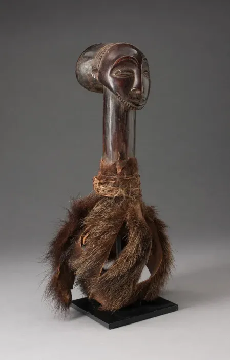 Framed Print : Ritual Head, Democratic Republic of the Congo, Mid- / late 19th century. Creator: Unknown Framed Print : Ritual Head, Democratic Republic of the Congo, Mid- / late 19th century. Creator: Unknown