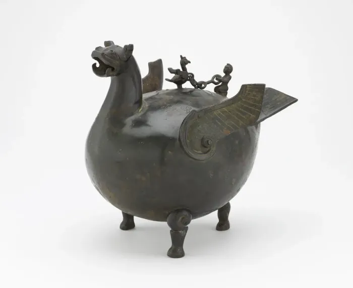 Framed Print : Ritual vessel (huo) in the form of a bird, Eastern Zhou or Western Han dynasty Framed Print : Ritual vessel (huo) in the form of a bird, Eastern Zhou or Western Han dynasty
