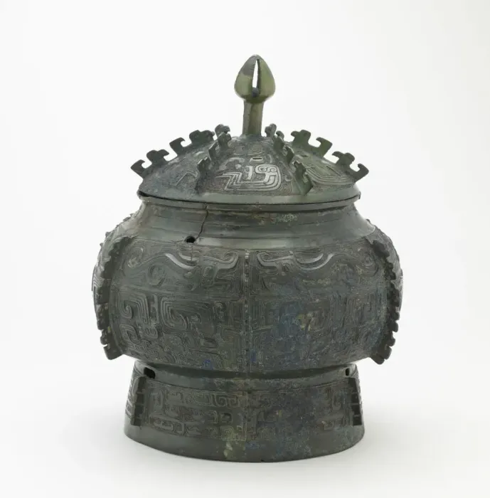 Framed Print : Ritual vessel (pou) with cover, Shang or Western Zhou dynasty, 12th-11th century BCE Framed Print : Ritual vessel (pou) with cover, Shang or Western Zhou dynasty, 12th-11th century BCE