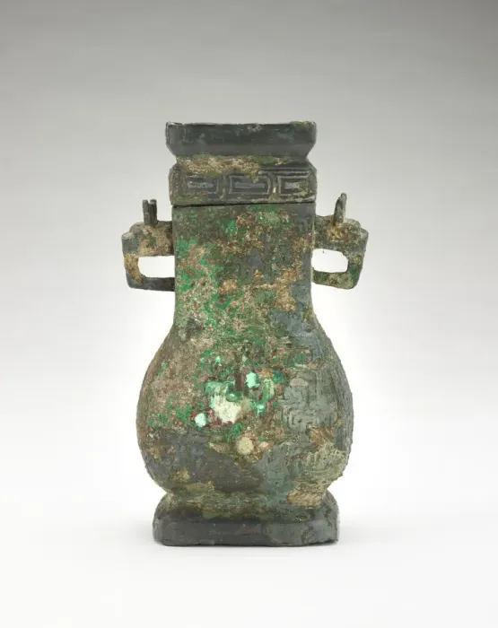 Framed Print : Ritual wine vessel (hu), Eastern Zhou dynasty, 8th century BCE. Creator: Unknown Framed Print : Ritual wine vessel (hu), Eastern Zhou dynasty, 8th century BCE. Creator: Unknown
