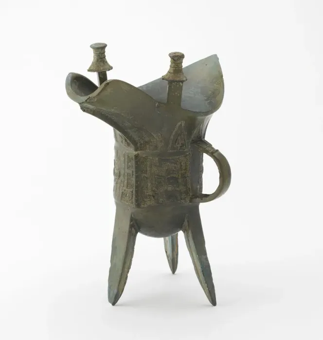 Framed Print : Ritual wine warmer with taotie, Late Shang dynasty, ca. early 11th century BCE Framed Print : Ritual wine warmer with taotie, Late Shang dynasty, ca. early 11th century BCE