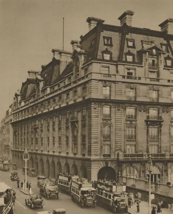 Framed Print : The Ritz on the Site of the Hotels of Many Generations, c1935. Creator: Donald McLeish Framed Print : The Ritz on the Site of the Hotels of Many Generations, c1935. Creator: Donald McLeish