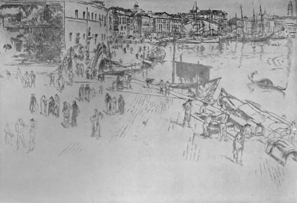 The Riva (No. 1), 1879-1880, (1925). Creator: James Abbott McNeill Whistler