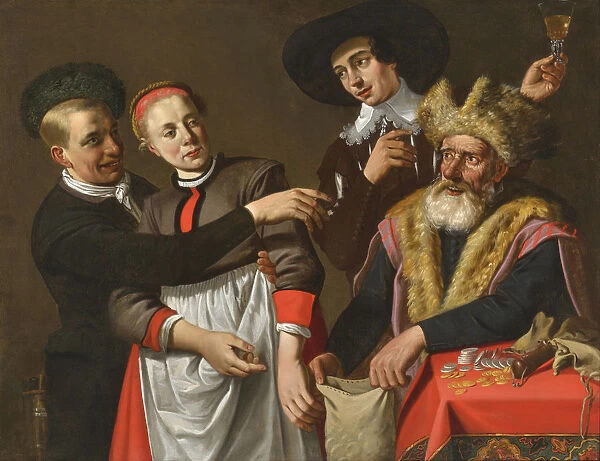Rivals, First Half of 17th cen Creator: Moeyaert, Claes Cornelisz. (1592-1655)