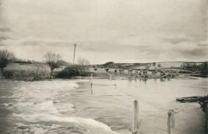 Framed Print : The River Avon, c1927, (1927). Artist: Reginald Belfield Framed Print : The River Avon, c1927, (1927). Artist: Reginald Belfield