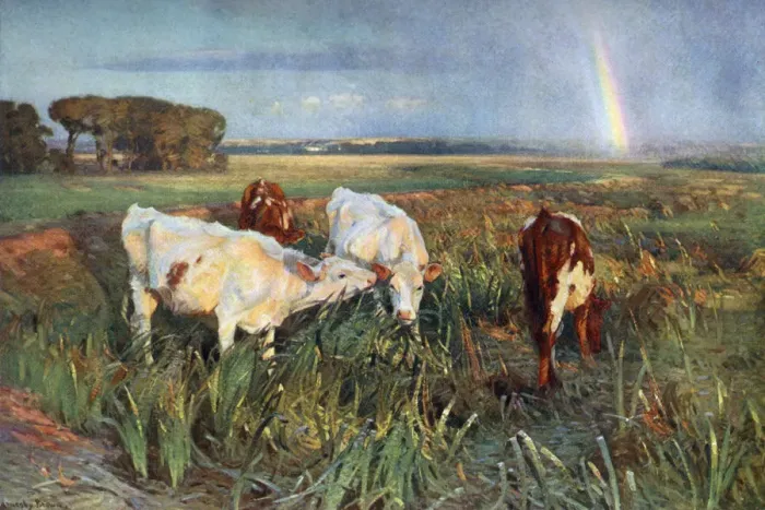Framed Print : The River Bank, 1902, (1912). Artist: John Alfred Arnesby Brown Framed Print : The River Bank, 1902, (1912). Artist: John Alfred Arnesby Brown