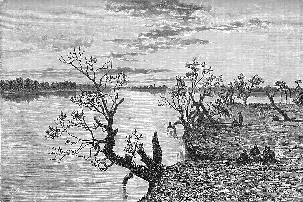 River Gash in the rainy season; A journey through Soudan and Western Abyssinia... 1875. Creator: Unknown