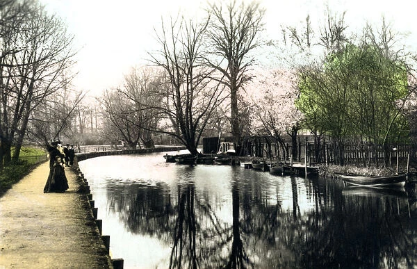 The River Gipping, Ipswich, 1926. Artist: Cavenders Ltd