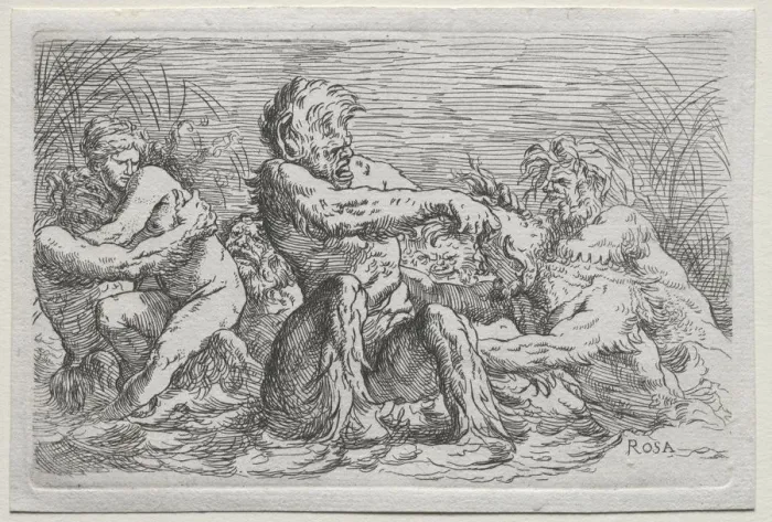 Framed Print : River Gods. Creator: Unknown Framed Print : River Gods. Creator: Unknown