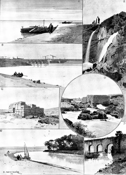 Framed Print : The River of Joseph and the Fayoum, 1895. Creator: Andre & Sleigh Framed Print : The River of Joseph and the Fayoum, 1895. Creator: Andre & Sleigh