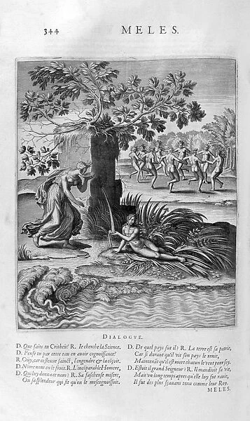 River Meles, 1615. Artist: Bernard Picart