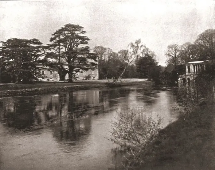 Framed Print : The River Nadder, Wilton House, Wiltshire, 1894. Creator: Unknown Framed Print : The River Nadder, Wilton House, Wiltshire, 1894. Creator: Unknown