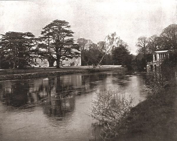 The River Nadder, Wilton House, Wiltshire, 1894. Creator: Unknown