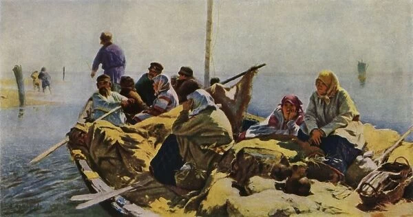 On the River Oka, 1890, (1965). Creator: Abram Arkhipov