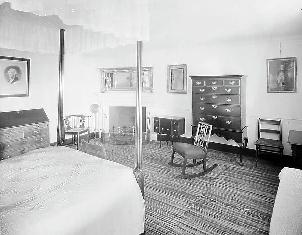 The River room at Mt. Vernon, c.between 1910 and 1920. Creator: Unknown