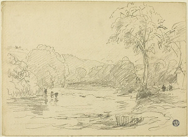 River Scene, n.d. Creator: David Cox the elder