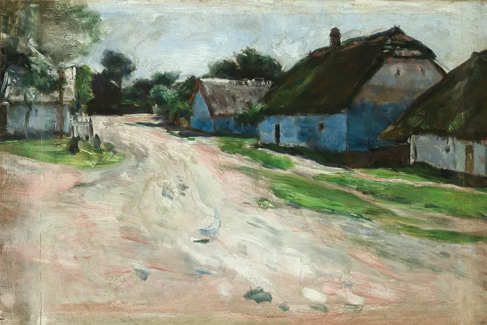 Framed Print : Road at Bronowice, between 1894-1895. Creator: Aleksander Gierymski Framed Print : Road at Bronowice, between 1894-1895. Creator: Aleksander Gierymski