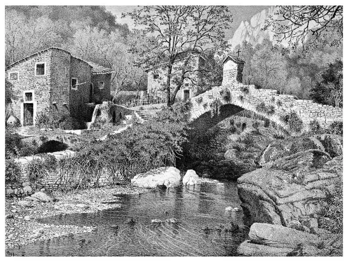 Framed Print : On the Road to Ceriana, San Remo, 1901 Framed Print : On the Road to Ceriana, San Remo, 1901