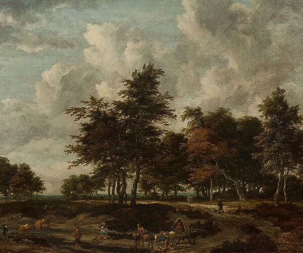 Road through a Grove. Creator: Jacob van Ruisdael