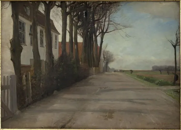 Framed Print : The Road Leading past Store Godthaab, a Country House near Copenhagen, 1884. Creator: Albert Gottschalk. The Road Leading past Store Godthaab, a Country House near Copenhagen, 1884. Creator: Albert Gottschalk Framed Print : The Road Leading past Store Godthaab, a Country House near Copenhagen, 1884. Creator: Albert Gottschalk. The Road Leading past Store Godthaab, a Country House near Copenhagen, 1884. Creator: Albert Gottschalk