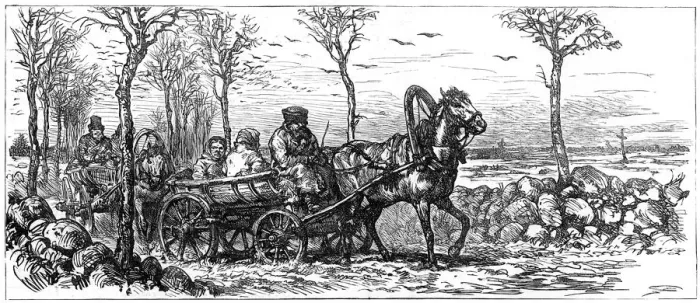 Framed Print : On a road near St Petersburg, Russia, 1882 Framed Print : On a road near St Petersburg, Russia, 1882