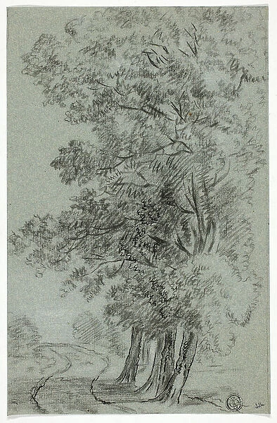 Road Past Trees, n.d. Creator: Pieter Gaal