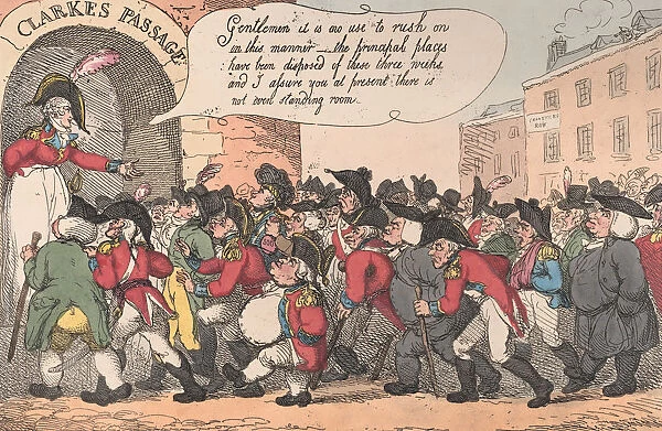 The Road to Preferment Through Clarkes Passage, March 5, 1809. March 5, 1809