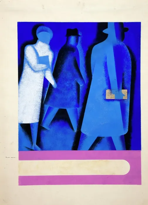 Framed Print : Road safety - Female and male figures walking at night, World War II poster, between 1939-1946. Creators: Central Office of Information, Tom Gentleman Framed Print : Road safety - Female and male figures walking at night, World War II poster, between 1939-1946. Creators: Central Office of Information, Tom Gentleman