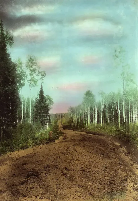 Framed Print : Roadbed After Planning. Kedrovsk-Alekseevsk Road, 1906-1908. Creator: Dorozhno-Stroitel'nyi Otdel Framed Print : Roadbed After Planning. Kedrovsk-Alekseevsk Road, 1906-1908. Creator: Dorozhno-Stroitel'nyi Otdel