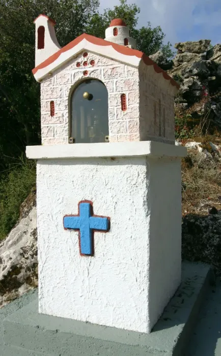 Framed Print : Roadside Shrine, Kefalonia, Greece Framed Print : Roadside Shrine, Kefalonia, Greece