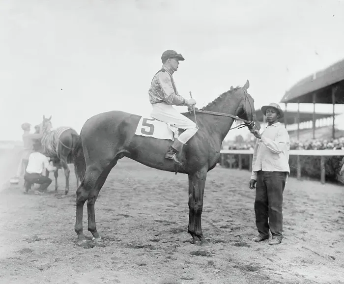 Framed Print : Roamer - Taggart up, between c1910 and c1915. Creator: Bain News Service Framed Print : Roamer - Taggart up, between c1910 and c1915. Creator: Bain News Service