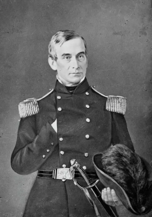 Framed Print : Robert Anderson, US Army, between 1855 and 1865. Creator: Unknown Framed Print : Robert Anderson, US Army, between 1855 and 1865. Creator: Unknown