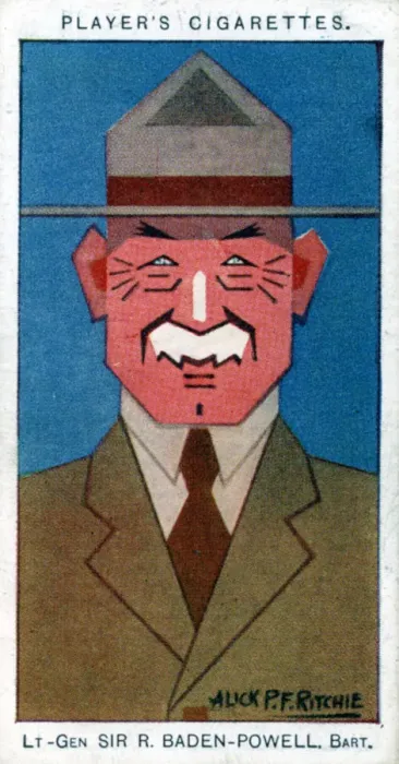 Framed Print : Robert Baden-Powell, 1st Baron Baden-Powell, 1926. Artist: Alick P F Ritchie Framed Print : Robert Baden-Powell, 1st Baron Baden-Powell, 1926. Artist: Alick P F Ritchie