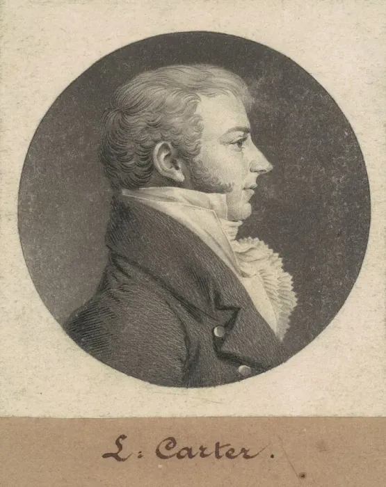Framed Print : Robert Baylor Carter, 1805. Creator: Charles Balthazar Julien Fevret de Saint-Mé Framed Print : Robert Baylor Carter, 1805. Creator: Charles Balthazar Julien Fevret de Saint-Mé