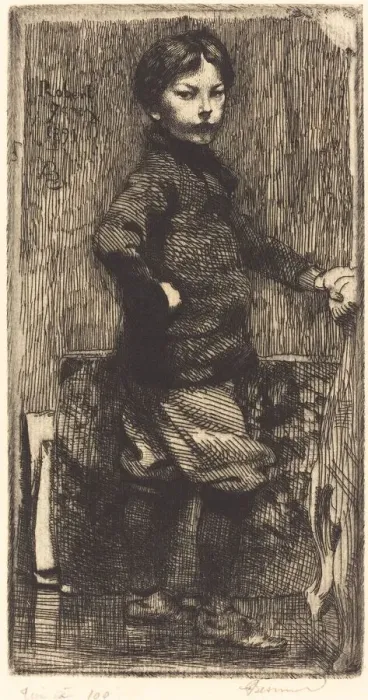 Framed Print : Robert Besnard, 1891. Creator: Paul Albert Besnard Framed Print : Robert Besnard, 1891. Creator: Paul Albert Besnard