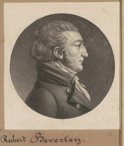 Robert Beverley IV, 1807. Creator: Charles Balthazar Julien Fevret de Saint-Mé