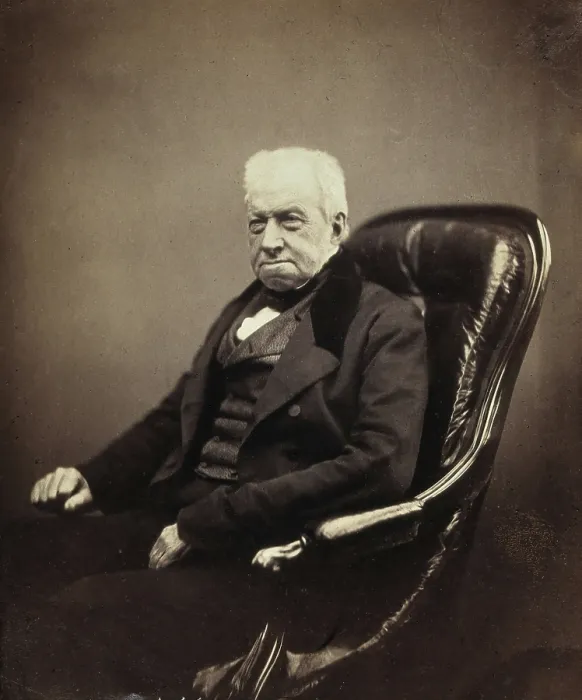 Framed Print : Robert Brown, 1855. Creator: Maull & Polyblank Framed Print : Robert Brown, 1855. Creator: Maull & Polyblank