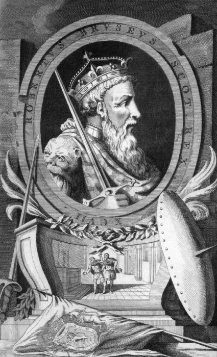 Framed Print : Robert the Bruce, King of Scotland, (1749) Framed Print : Robert the Bruce, King of Scotland, (1749)