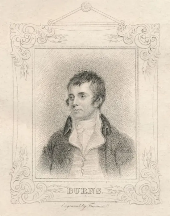 Framed Print : Robert Burns, (1821). Creator: Freeman Framed Print : Robert Burns, (1821). Creator: Freeman