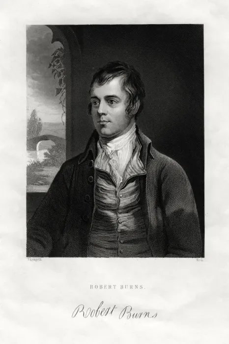 Framed Print : Robert Burns, Scottish poet, 19th century. Artist: W Holl Framed Print : Robert Burns, Scottish poet, 19th century. Artist: W Holl