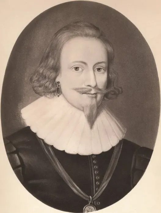 Framed Print : Robert Carr, Earl of Somerset, 1620-1625, (1904). Artist: John Hoskins I Framed Print : Robert Carr, Earl of Somerset, 1620-1625, (1904). Artist: John Hoskins I