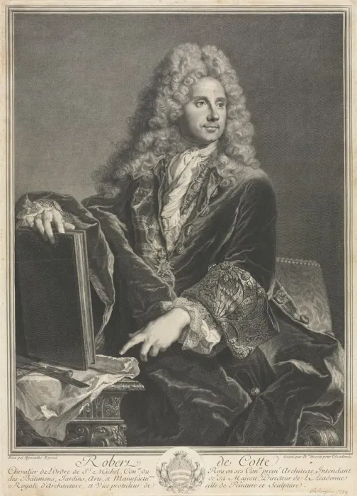 Framed Print : Robert de Cotte. Creator: Pierre-Imbert Drevet (French, 1697-1739) Framed Print : Robert de Cotte. Creator: Pierre-Imbert Drevet (French, 1697-1739)
