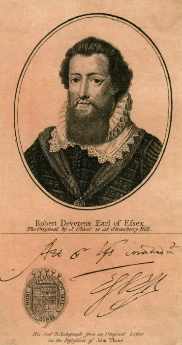 Framed Print : Robert Devereux, 2nd earl of Essex Framed Print : Robert Devereux, 2nd earl of Essex