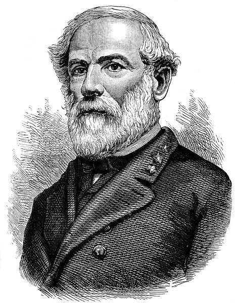 Robert E Lee, Confederate general of the American Civil War, (c1880)